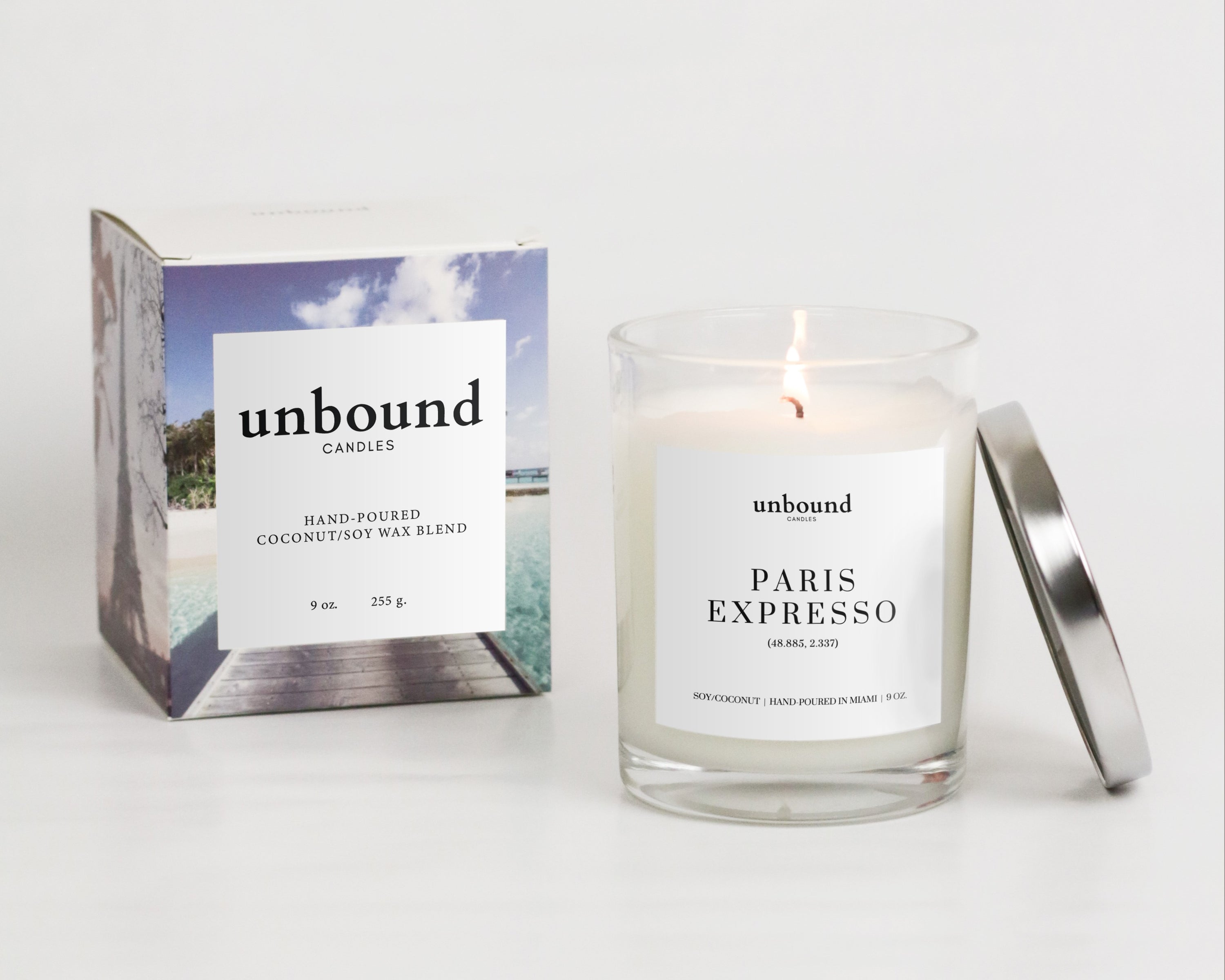 Unbound Candles Product with Box Pic