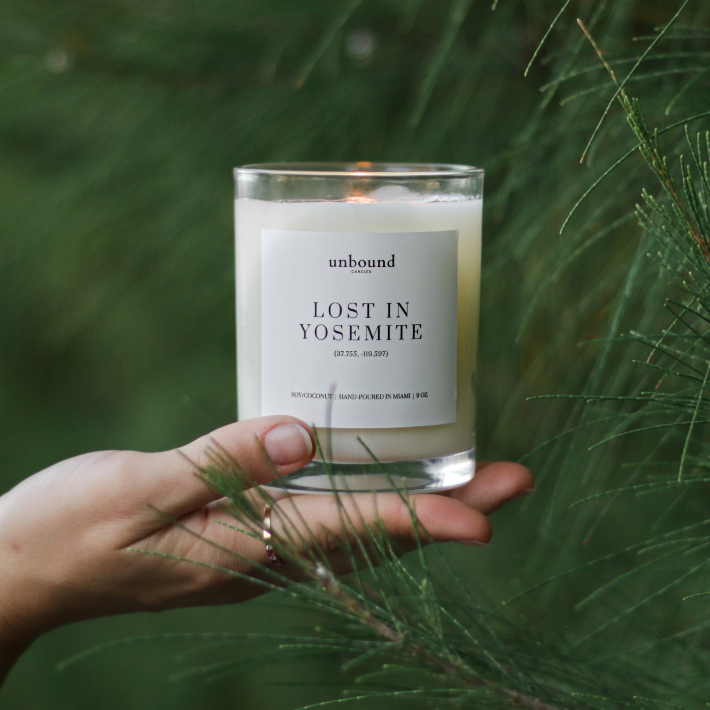 Unbound Candles - Lost in Yosemite - Product on hand