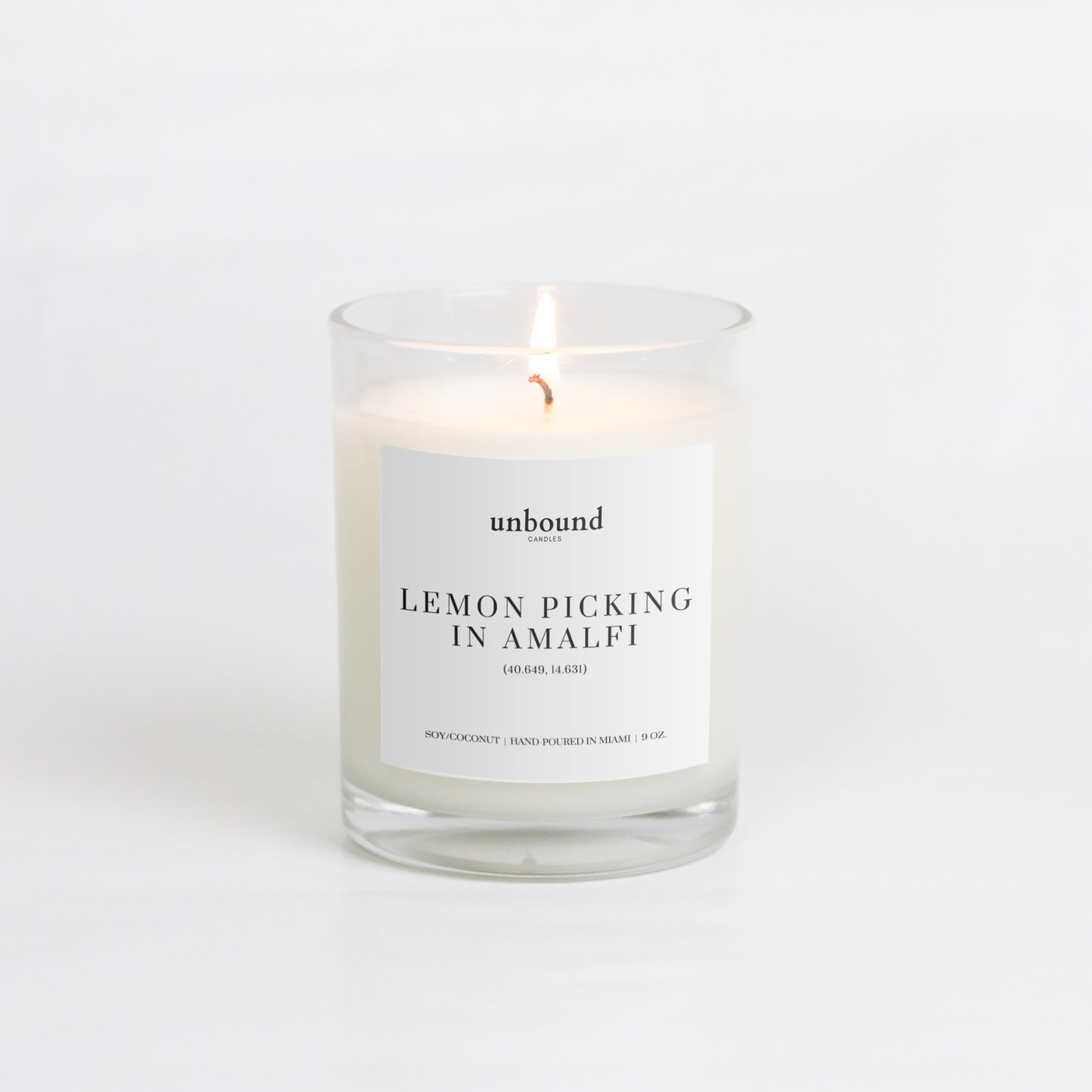 Unbound Candles - Lemon Picking in Amalfi - Product Picture