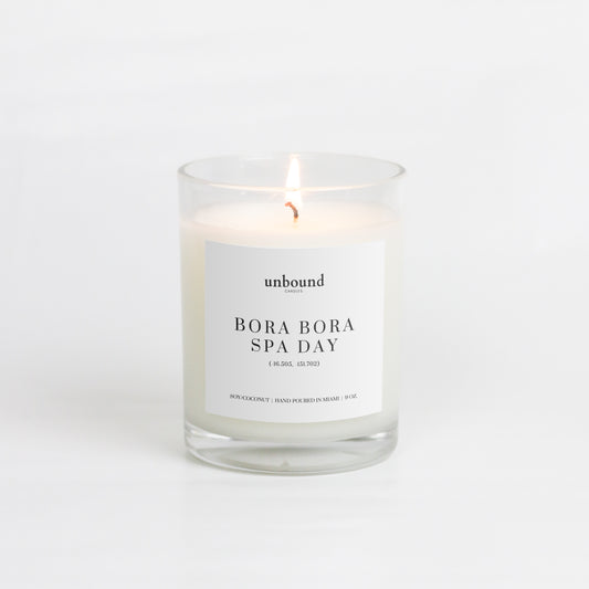 Unbound Candles - Bora Bora Spa Day - Product Picture